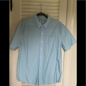LEVI’S Men’s Short Sleeve Button Down Shirt